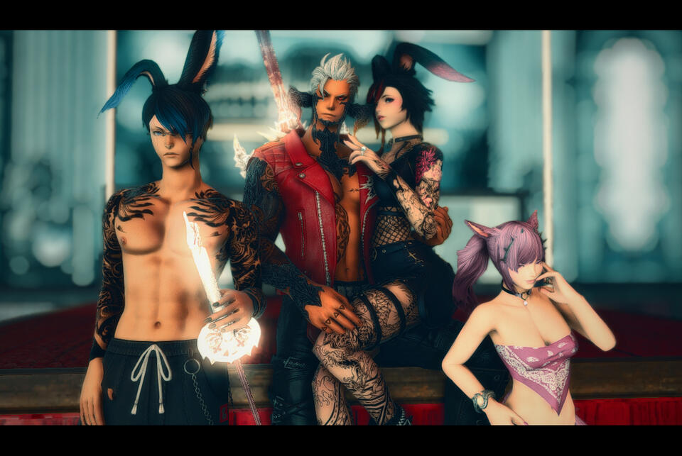 Featuring: Kheni, Alastor, Kali, and Kitty